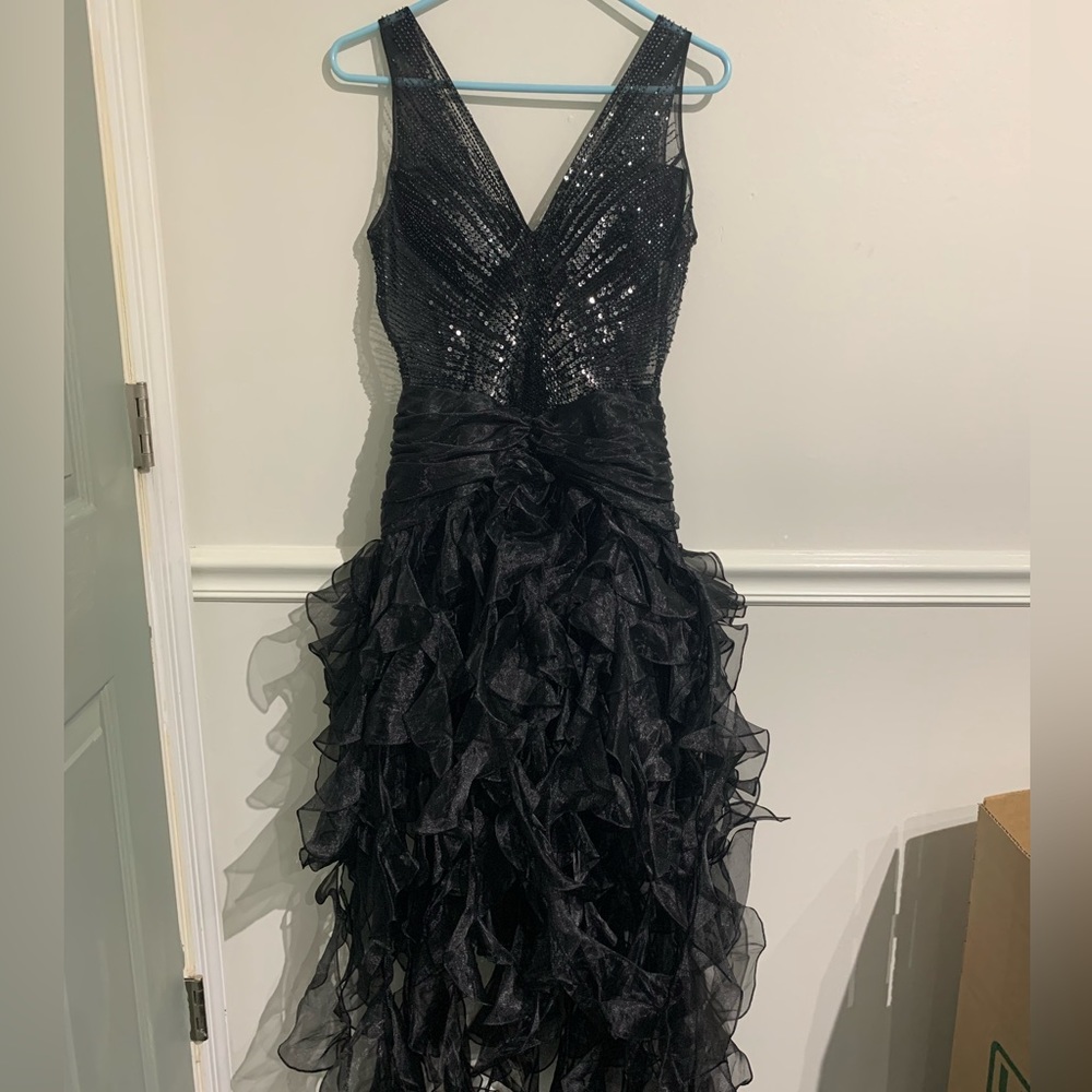Black Sparkle Prom Dress